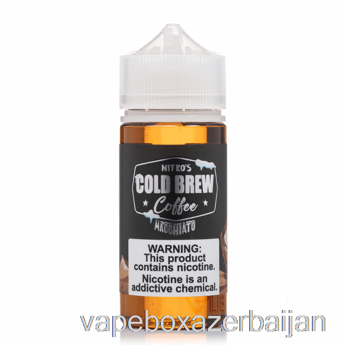 Vape Azerbaijan Macchiato - Nitros Cold Brew - 100mL 0mg